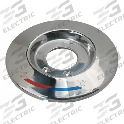 BRASSCRAFT Tub and Shower Trim: Circle Trim Plate, Stainless Steel - Trim Parts & Decals for Bathtubs & Showers
