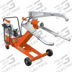 POSI LOCK Hydraulic Puller: 55 ton Capacity with Attachments, 55 ton Cylinder Nominal Capacity, PH (MPN PH553CL-230). Key specifications — attr1281901: Double Acting; attr1281912: 230V AC; attr1281915: PH; attr98874: POSI LOCK; attr96739: Electric/Hydraulic Power Unit; attr1281911: Universal Pullers; attr1177737: Electric Pump.