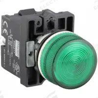 DAYTON Pilot Light: 22 mm Panel Mounting Size, Green, LED, 120 V AC Max Volt Rating (Supply) (MPN 30G217). Key specifications — Series: Dayton; Brand: DAYTON; Includes Push-To-Test: No Push-To-Test Included.