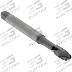 WIDIA GTD Spiral Flute Tap: M3.5x0.6 Metric, D4 / 6H, 2 Flute, Plug Chamfer, TiN+CrC/C Coated Cobalt (MPN GT725038)