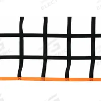 US NETTING Pallet Rack Netting Bulk Roll: 300 in x 1/8 in x 48 in, Polypropylene, Black (MPN PRN-11-425). Key specifications — Brand: US NETTING; Material: Polypropylene; Includes Hardware: Hardware not Included; Color: Black.