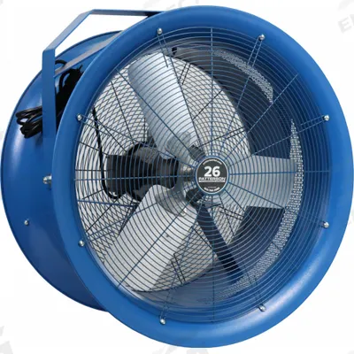 PATTERSON Fan Head: 26 in Blade Dia, 1 Speeds, 208 to 230/460V AC, 1 hp Motor - High-Velocity Industrial Fan Heads