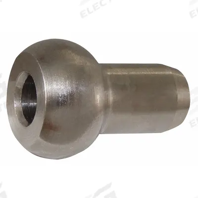 LOOS Single Shank Ball: 5/16 in Compatible Rope Dia, Stainless Steel - Single-Shank Ball Fittings