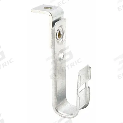 B-LINE BY EATON J-Hook: Screw-On with Locking Latch, 3/4 in Max. Bundle Dia. - Ceiling Mount J-Hooks