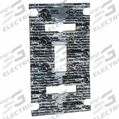 METACAULK Firestop Sheet: 4 in Overall Lg, 0.11 in Overall Wd - Firestop Gaskets