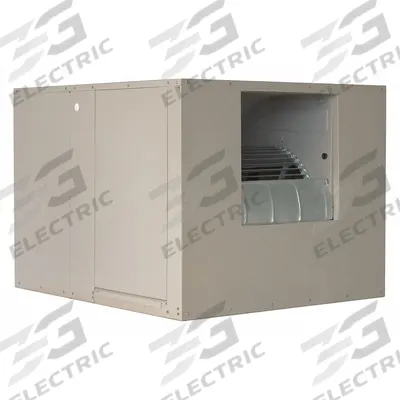 MASTERCOOL Ducted Evaporative Cooler: 2,300 sq ft, 34 5/8 in x 42 in x 48 in - Single-Inlet Residential Ducted Evaporative Coolers