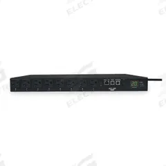 TRIPP LITE PDU with Automatic Transfer Switch: 120V AC, 16 Outlets, NEMA 5-15/20R, Non-Metered, 1 RU (MPN PDUMH20ATNET). Key specifications — Plug Type: NEMA 5-20P; Brand: TRIPP LITE; Maximum Input Voltage: 120V AC; Receptacle Type: NEMA 5-15/20R; Mounting Location: Horizontal Rack; Facing: Front.
