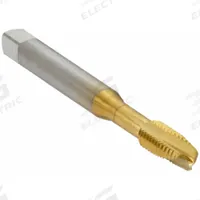 CHICAGO-LATROBE Spiral Point Tap: 1/4"-20 UNC, H5 / 2B-3B, 3 Flute, Plug Chamfer (MPN 280355)
