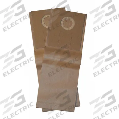 BISSELL COMMERCIAL Vacuum Bag: Bissell, BGUPRO14T/BGUPRO18T, Dry, Paper, 2-Ply, Std - Upright Vacuum Bags