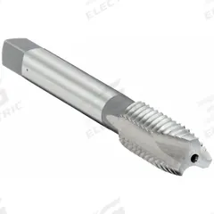 OSG Spiral Point Tap: 7/16"-14 UNC, 2B+, 3 Flute, Plug Chamfer, High Speed Steel (MPN 1594000). Key specifications — attr1299616: 2B+.