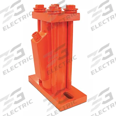 VIBCO Piston Vibrator: Bolt-On Mount, 2,400 vpm, 8,000 lb to 20,000 lb - High-Impact Piston Vibrators
