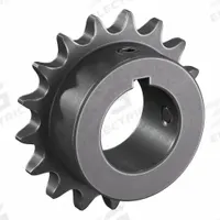 TSUBAKI Single Strand Sprocket: 40, For 1/2 in Chain Pitch, 1 1/4 in Bore Dia, 17 Teeth, Steel (MPN 40B17F-1 1/4). Key specifications — Brand: TSUBAKI.