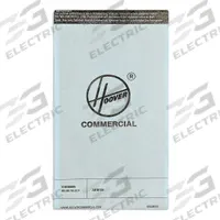 HOOVER COMMERCIAL Vacuum Bag: Hoover Commercial, CH95519, Dry, Paper, 1-Ply, Std, AH10159. Key specifications — Compatible Vacuum Brand: Hoover Commercial; Bag Pickup Type: Dry; Bag Material: Paper; Ply Count: 1-Ply; Brand: HOOVER COMMERCIAL; Compatible Vacuum Manufacturer Part Number: CH95519; Manufacturer Part Number: AH10159.