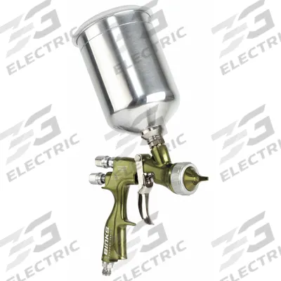 BINKS Spray Gun: HVLP, 8 in to 12 in, 1/4 in Air Inlet Size, Coatings/Paints - HVLP Spray Guns