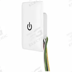 HUBBELL Wall Switch: Touch Switch, 3-Way, Maintained, White, 120/277V AC, 8 A (MPN WSS1277PW). Key specifications — Illuminated: No; Voltage Rating: 120/277V AC.