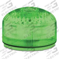 FEDERAL SIGNAL Beacon Warning Sounder Light: 120 to 240V AC/12 to 24V AC/DC, 3 29/32 in Overall Wd (MPN SLM500G). Key specifications — Manufacturer Part Number: SLM500G; Brand: FEDERAL SIGNAL; Connection Type: NPN/PNP; Mounting Location: Wall Mount; Operating Voltage: 12 to 24V AC/DC.
