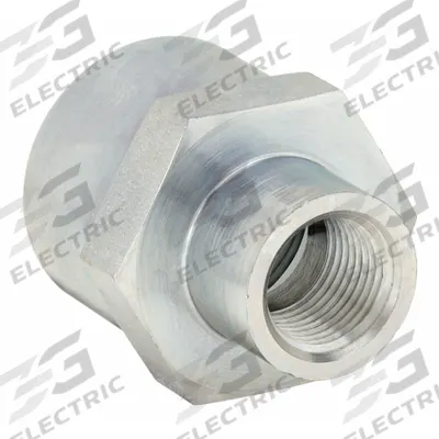 PARKER Metal Pipe Straight: 2 in x 1 1/2 in, Female NPT Threaded x Female NPT Threaded - Threaded High-Pressure Pipe Fittings