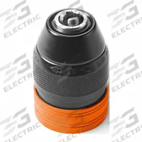 FEIN Drill Chuck: Drivers with QuickIN/FEIN Cordless Drill Compatible, 2 5/8 in Overall Lg (MPN 63208002010). Key specifications — attr1190297: Drivers with QuickIN; attr1169215: Drill Chuck; attr1169238: FEIN.