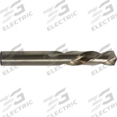 CLE-LINE Mechanics Length Drill Bit: 3/8", 135° Split Point, Straw/Bronze Cobalt, Left Hand (MPN C30524). Key specifications — attr1233794: 0.3750.