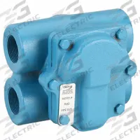 Steam Trap: Cast Iron, 1 1/4 in FNPT, 2,700 lb/hr, 15 psi Max., 450°F Max., H Pattern (MPN 44-515A). Key specifications — Brand: MEPCO; Installation Orientation: Horizontal; Float Material: Stainless Steel; Manufacturer Series: 44.