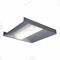 LUMINATION Recessed Troffer: 2 ft Lg, 2 ft Wd, 3,300 lm, 3500K, 29 W, 120 to 277V AC, No Sensor (MPN LVT22B033MM835TTLTWHTE). Key specifications — attr1261884: 120 to 277V AC; attr1261878: LUMINATION; attr1261883: (2) Lamp T8 17W; attr1261870: 3500K; attr1261880: Yes.