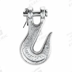 DAYTON Grab Hook: 3,900 lb Working Load Limit, 43 Hook Grade, Carbon Steel, 13/16 in Material Thick (MPN 844G55). Key specifications — Brand: DAYTON.