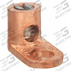 BURNDY Wire Connector: 14 AWG – 8 AWG Wire Sizes, #10 Stud Size, Unplated Copper Lug Body (MPN KA8C). Key specifications — Brand: BURNDY; For Wire Material: Copper; Maximum Stranded Copper Wire Size: 8 AWG; Minimum Stranded Copper Wire Size: 14 AWG; Lug Material: Unplated Copper.
