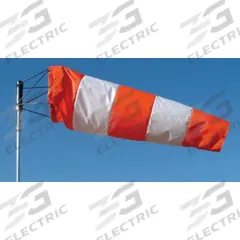 SAFETY FLAG Windsock: Orange/White, Nylon, 72 in Lg, 18 in Throat Dia, Windsock Only, Zip Tie (MPN OWO1872). Key specifications — Color: Orange; Material: Nylon; Mounting: Zip Tie; Includes: Windsock Only.
