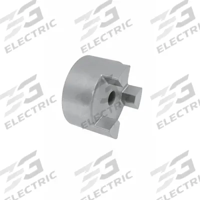 LOVEJOY Jaw Coupling Hub: L190 Coupling Size, 4 1/2 in Outside Dia - General Purpose Straight Jaw Coupling Hubs