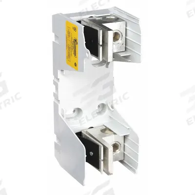 BUSSMANN Fuse Block: Open Block Design, 1 Pole, 250 V AC, Box Lug - Fuse Blocks for UL Class RK1 & RK5 Fuses