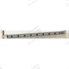 PRO-LINE Power Strip: 72 in Overall Wd, 2 in Overall Dp, Aluminum, Beige (MPN ES48/ESMR72). Key specifications — Operating Voltage: 120 V; Product Type: Powerstrip; Color: Beige.