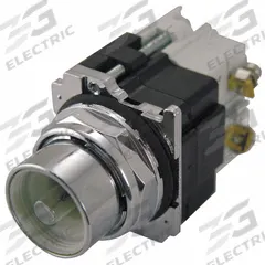 EATON Extended Push Button: 30 mm, Non-Metallic, Maintained/Momentary, Full Volt, Incandescent (MPN 10250T477). Key specifications — Action: Maintained/Momentary; Brand: EATON; Series: 10250T; Push Button Material Type: Non-Metallic.