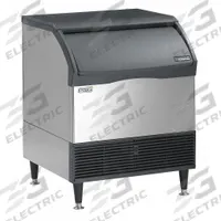 SCOTSMAN Ice Machine: Half Dice, 347 lb Ice per Day, Water Cooled, 33 in Ht, 30 in Wd, 30 in Dp (MPN CU3030SWX-1). Key specifications — attr1277432: 115V; attr1280375: Yes; attr1277431: Power Cord.