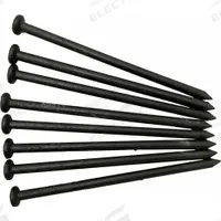 APPROVED VENDOR Landscape Spike: 3/8 in Dia, 8 in Lg, Polypropylene, Black (MPN SCOMO8-200-024). Key specifications — Material: Polypropylene; Color: Black.