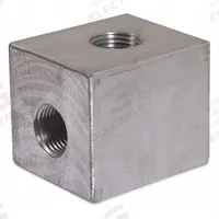 MI-T-M Manifold Block: Mfr Part # 51-0012, Aluminum, Compatible with Mfr Model # 5004 Series. Key specifications — Compatible with Manufacturer Model Number: 5004 Series; Product Type: Manifold Block; Manufacturer Part Number: 51-0012.