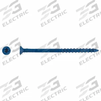 TAPCON Concrete Anchor Screw: 3 1/4 in Overall Lg, 3/16 in Dia, Steel, Torx, Flat - Flat-Head Screw Anchors