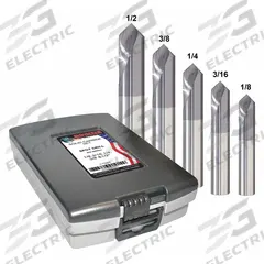 APPROVED VENDOR Spotting Drill Bit Set: 5 Pc, 1/8 in to 1/2 in, 120°, AlTiN Coated Carbide (MPN 402-888812). Key specifications — attr1301272: APPROVED VENDOR.