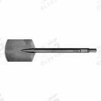 MILWAUKEE Breaker and Demolition Hammer Chisel: 4 1/2 in Head Wd, 16 3/4 in Overall Lg (MPN 48-62-3040). Key specifications — attr253714: Digging; attr277143: MILWAUKEE.