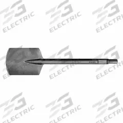 MILWAUKEE Breaker and Demolition Hammer Chisel: 4 1/2 in Head Wd, 16 3/4 in Overall Lg (MPN 48-62-3040). Key specifications — attr253714: Digging; attr277143: MILWAUKEE.