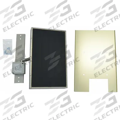 FOSTORIA Electric Infrared Heater Panel Emitter: 4,300 W Watt Output, 480V AC - Panel Emitters for Electric Infrared Heaters
