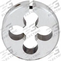 OSG Round Threading Die: M22x2.5 Metric, 50 mm OD, Adj, High Speed Steel (MPN 46263)