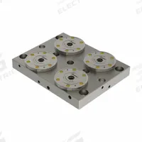 JERGENS Subplate: ZPS, Rectangular, Steel, 225 mm W x 180 mm L x 27 mm H, 18.5 lb Wt, 9 Studs, 30111. Key specifications — attr1036219: Subplate; attr1036220: JERGENS; attr1091702: K5.3; attr1091714: (4) Low Pressure Pneumatic Clamping Modules.