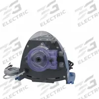 CHEM-TECH Peristaltic Chemical Metering Pump: 115V AC, 1/6 hp HP, 15 gpd Max. Flow Rate, Neoprene (MPN XP015LALX). Key specifications — Tubing Material: Neoprene; Brand: CHEM-TECH; Reproducibility: ±2.0%.