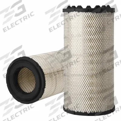 FLEETGUARD Automotive Air Filter: Round-Oval, Engine, Radial Seal, 9 5/16 in Outside Dia - Round/Oval Engine Air Filters