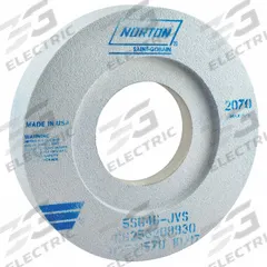 NORTON Recessed Grinding Wheel: Type 7, 12" x 2" x 5", 5SG46-JVS (MPN 66253209930). Key specifications — Wheel Hardness: J; Brand: NORTON.