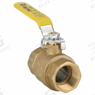 APPROVED VENDOR Manual Two-Way Ball Valve: 1 in, Brass, Straight, FIP x FIP - Brass Ball Valves