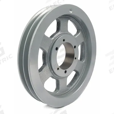 APPROVED VENDOR V-Belt Pulley: 5V1400, 2 Groove, 14 in OD, Bushed Bore - Bushed-Bore Cast-Iron Wedge V-Belt Pulleys
