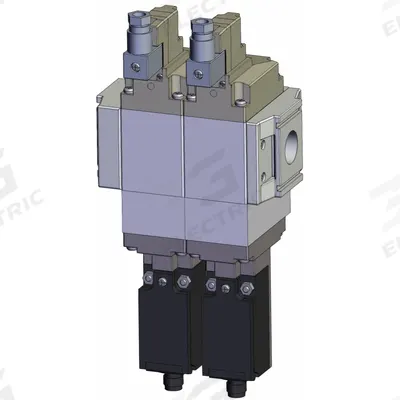 SMC Solenoid Valve: 0.25 MPa to 1 MPa, -10°C to 50°C, 201 4/5 mm x 54 1/2 mm - Residual Pressure Release Valves