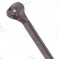 TY-RAP Cable Tie: 4 in Nominal Lg, 5/8 in Nominal Max. Bundle Dia., 0.09 in Wd, Black, 1,000 PK (MPN TY23MX). Key specifications — Outdoor Use: Yes; Color: Black; Brand: TY-RAP.