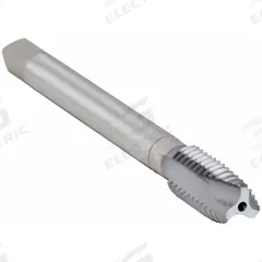OSG Spiral Point Tap: 1"-12 UNF, H6, 3 Flute, Plug Chamfer, V Coated Powdered Metal (MPN 1651505408)